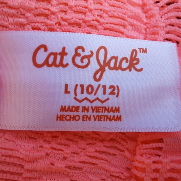 🎈3 for $10🎈Cat & Jack Swimsuit Coverup Shorts size L (10 - 12) NWOT - Picture 3 of 5